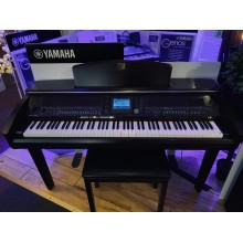 Used Yamaha CVP405 Rosewood Digital Piano Complete Package
